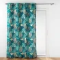 Rideau à oeillets 140 x 260 cm Polyester métallisé Ornella Emeraude