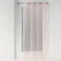 Lot de 2 Voilages 140 x 240 cm pois métallisés  Orion Rose