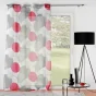 Panneau a oeillets 140 x 280 cm voile sable imprime merlin Sans