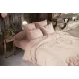 Pack double gaze de coton housse de couette 240 x 220 cm + 2 taies d'oreiller 50 x 70 rose Rose