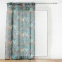 Voilage a oeillets 140 x 240 cm voile sablé Tilda Vert