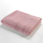 Drap de bain 90 x 150 cm eponge unie tendresse Bois De Rose
