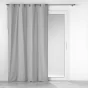 Rideau à oeillets 140 x 240 cm coton recyclé Mistraline Gris chiné
