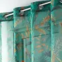 Panneau a oeillets 140 x 240 cm voile sable imprime panis Bleu
