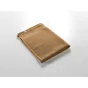 Tapis de bain 50 x 70 cm éponge unie garance camel Marron