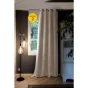 Lot de 2 Rideaux luxe occultant + isolant phonique polaire L140 x H260 cm Inuit Ecru naturel