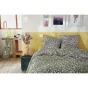 Parure de lit 200 x 200 cm - Housse de couette + 2 taies d'oreiller - Coton imprimé Myosotis