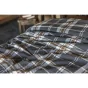 Housse de couette 260 x 240 cm flanelle imprimée felix minuit Bleu foncé