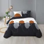Pack parure de couette 220 x 240 cm Oblis + drap housse (140) Blanc