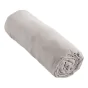 Pack Housse de couette 140 x 200 cm Gaze de coton  + drap housse 90 Perle