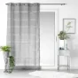 Panneau a oeillets 140 x 240 cm effet lin tisse aloria Sans