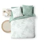 Housse de couette réversible 260 x 240 cm – Coton 57 fils Cassia Sauge