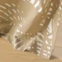 Rideau a oeillets 140 x 260 cm coton/polyester imprime baobab des. place Sans