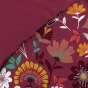 Housse de couette 240 x 220 cm percale de coton 78 fils imprimé  Arbusa