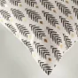 Coussin dehoussable 45 x 45 cm coton imprime or Pearl