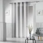 Panneau a oeillets 140 x 240 cm tisse naturel alia Gris