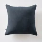 Coussin Déhoussable 45 x 45 cm 100% coton Sixtine Bleu Marine