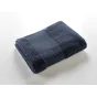 Drap de bain éponge 100% coton bio 600 grammes 90 x 150 cm Garance Bleu foncé