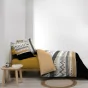 Housse de couette 260 x 240 cm percale de coton 78 fils imprimé  Astraline