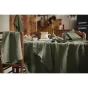 Nappe rectangle 170 x 250 cm lin EN  lavé Soline thym Kaki