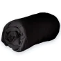 Pack parure de couette 260x240 cm Ista + drap housse 160x200 Noir