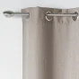 Rideau a oeillets 140 x 260 cm chambray uni newton Lin