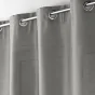 Rideau a oeillets 140 x 240 cm shantung uni shana Perle