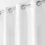Rideau a oeillets 140 x 240 cm shantung uni shana Blanc