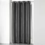 Rideau a oeillets 140 x 240 cm shantung uni shana Anthracite