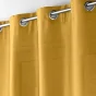 Rideau a oeillets 140 x 240 cm shantung uni shana Moutarde