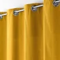 Rideau a oeillets 140 x 240 cm coton uni panama Miel