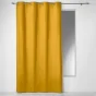 Rideau a oeillets 140 x 240 cm coton uni panama Miel