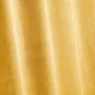 Rideau a oeillets 140 x 240 cm occultant velours frappe opacia Jaune