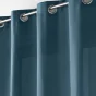 Rideau a oeillets 140 x 260 cm microfibre unie absolu Indigo