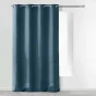 Rideau a oeillets 140 x 260 cm microfibre unie absolu Indigo