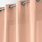 Rideau à œillets 140 x 260 cm en microfibre unie – Absolu Rose pale