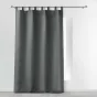 Rideau a passants 140 x 260 cm polyester uni essentiel Beton