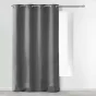Rideau a oeillets 140 x 280 cm microfibre unie absolu Anthracite