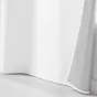 Rideau a oeillets 140 x 260 cm polyester uni thermique icemount Blanc
