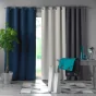 Rideau Occultant Grande Hauteur 135 x 280 cm – Bleu – 