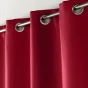 Rideau Occultant Grande Hauteur 135 x 280 cm – Rouge carmin – 