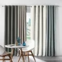 Rideau a oeillets 135 x 240 cm occultant chambray uni chinea Anthracite