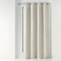 Rideau a oeillets 135 x 240 cm occultant tisse tramina Naturel