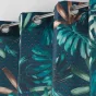 rideau a oeillets 140 x 260 cm polyester imprime blue garden