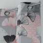 Rideau a oeillets 140 x 260 cm polyester imprimé Eden blush Gris