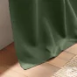 Rideau occultant à œillets 140 x 180 cm – Uni Kaki – Petite hauteur –