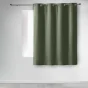 Rideau occultant à œillets 140 x 180 cm – Uni Kaki – Petite hauteur –