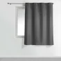 Rideau a oeillets metal 140 x 180 cm polyester uni essentiel Beton