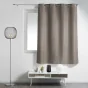 Rideau a oeillets metal 140 x 180 cm polyester uni essentiel Taupe