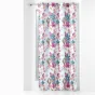 Rideau a oeillets 140 x 260 cm polyester imprimé Exotic paradise Blanc